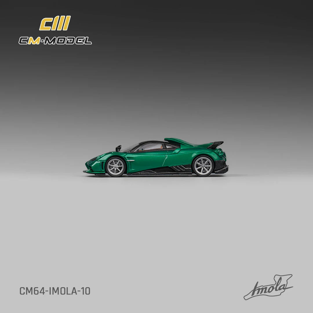 CM MODEL - 1:64 PAGANI IMOLA – METALLIC EMERALD GREEN
