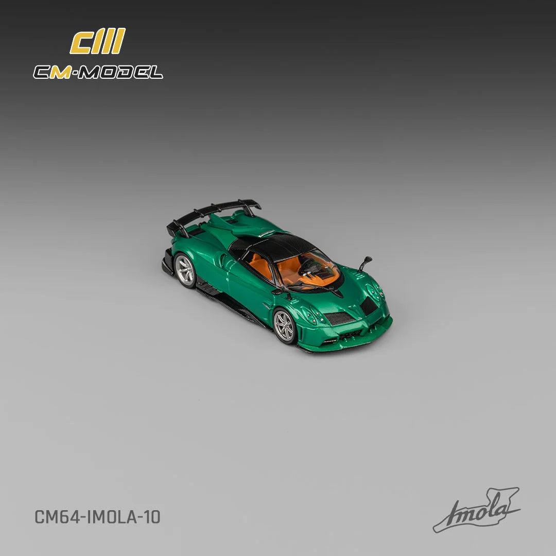 CM MODEL - 1:64 PAGANI IMOLA – METALLIC EMERALD GREEN