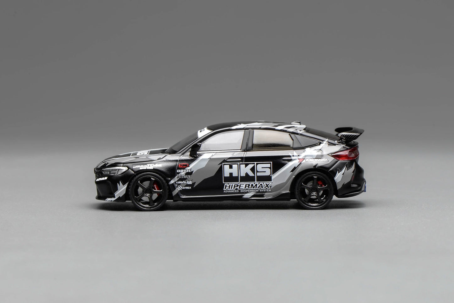 MOTORHELIX 1/64 ALLOY CAR MODEL HONDA CIVIC TYPE R(FL5) HKS LIVERY