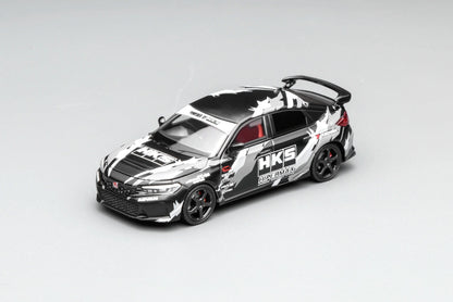 MOTORHELIX 1/64 ALLOY CAR MODEL HONDA CIVIC TYPE R(FL5) HKS LIVERY