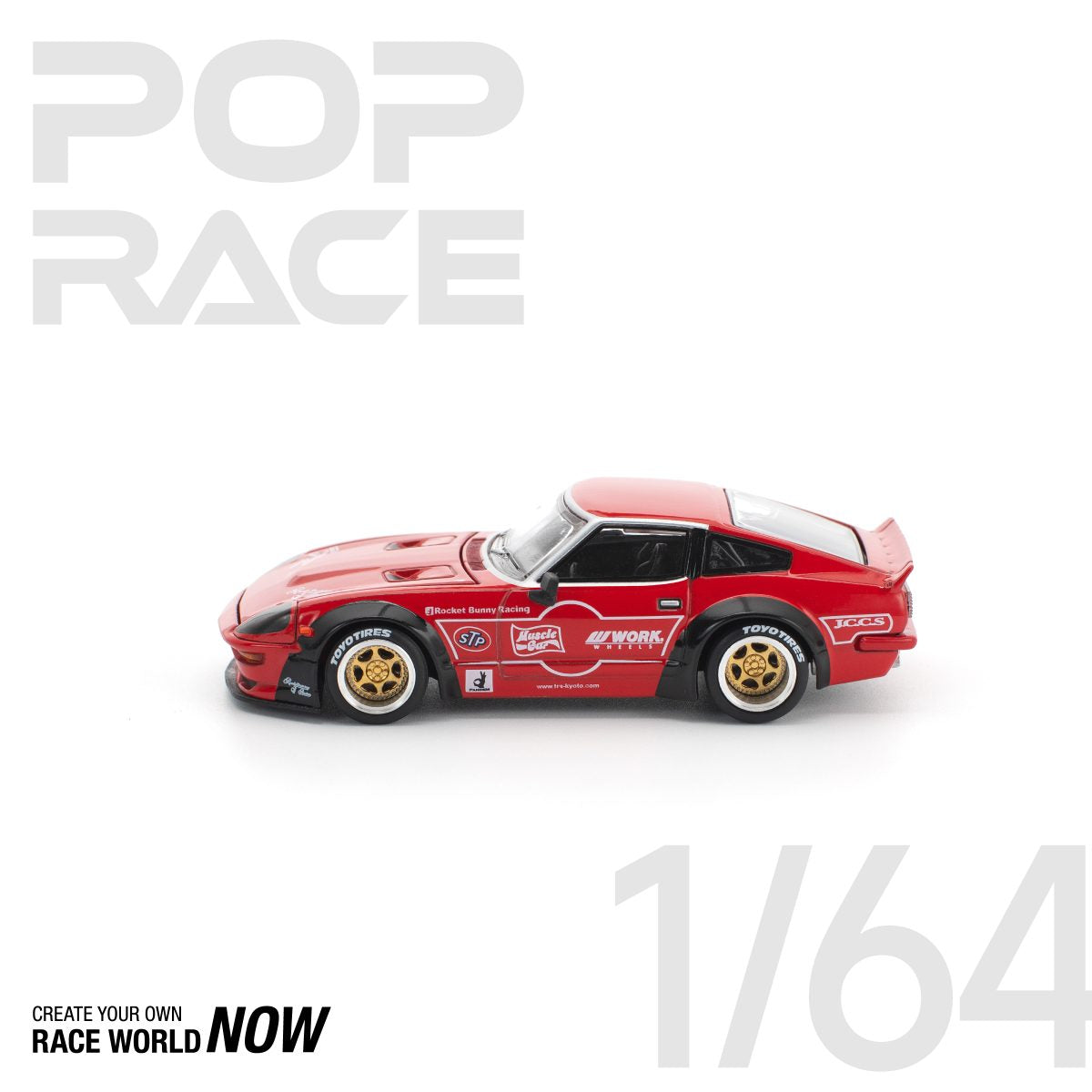 PANDEM 280ZX RED NEW TOOLING BY POP RACE - PRE ORDER