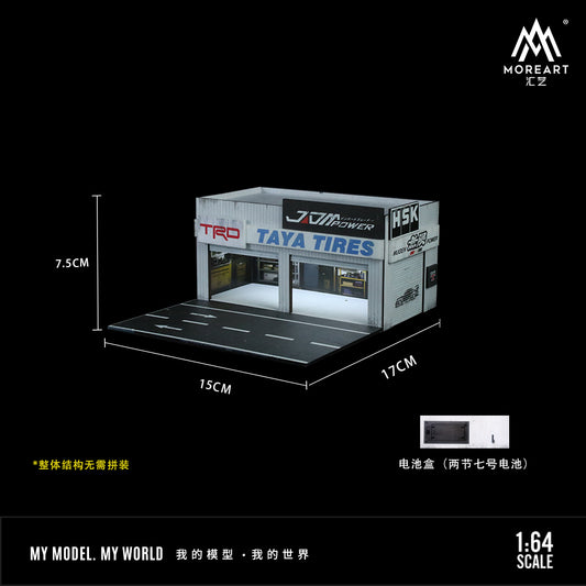 MOREART1:64 REPAIR AND MODIFICATION SHOP LIGHTING SCENE