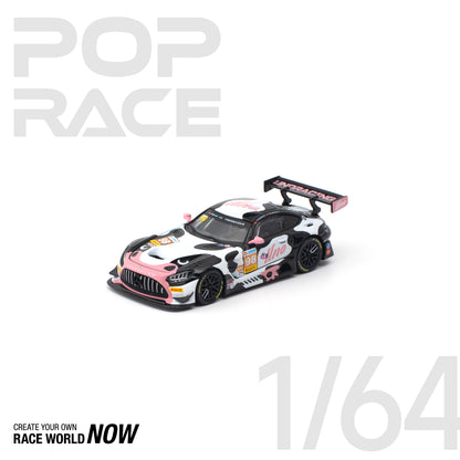 POP RACE 1/64 - MERCEDES-AMG GT3 EVO UNO RACING NO.98 CHINA GT RACE 2 "Momo"
