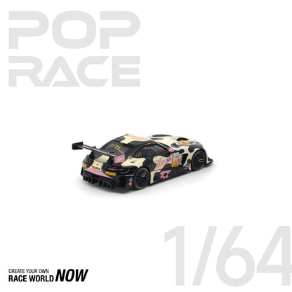 POP RACE 1/64 - MERCEDES-AMG GT3 EVO UNO RACING NO.71 CHINA GT RACE 2 "Mumu"