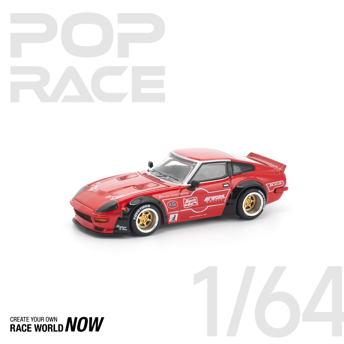 PANDEM 280ZX RED NEW TOOLING BY POP RACE - PRE ORDER