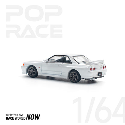 NISSAN SKYLINE GT-R R32 – CRYSTAL WHITE by POP Race