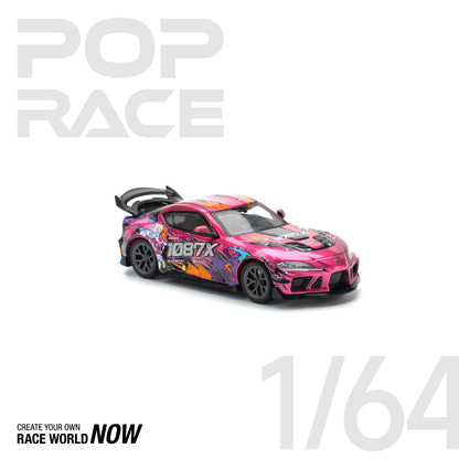 POP RACE 1:64 DARWIN PRO 66G WBK SUPRA (A90) 1087X LION DANCE - PRE ORDER