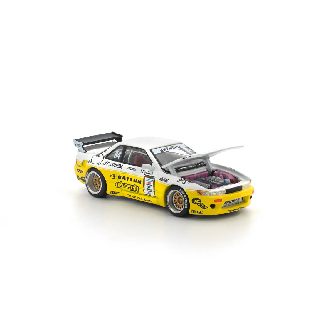 POP RACE  PANDEM SILVIA S13 2020 D1 LIGHTS YELLOW/WHITE - PR640361