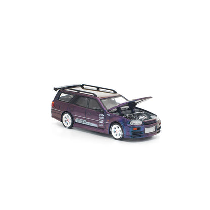 NISSAN STAGEA MAGIC PURPLE - POP RACE