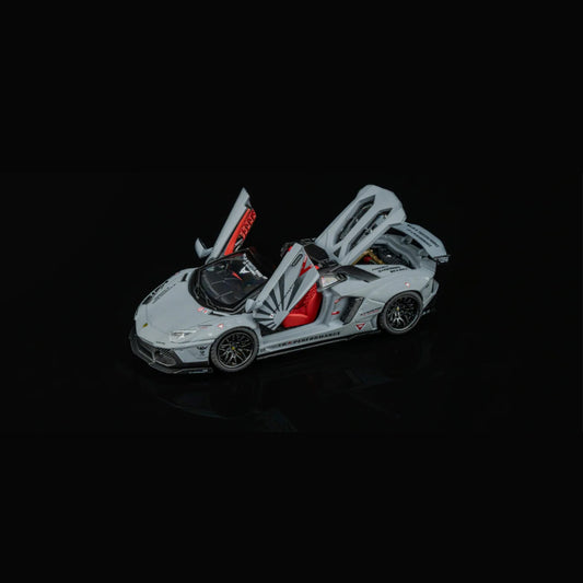 TPC X RHINO MODEL 1:64 LAMBORGHINI LP720-4 ROADSTER WIDE-BODY MODIFIED LBWK