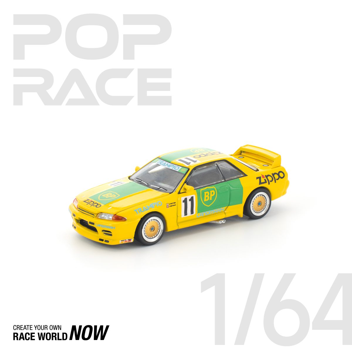 POP RACE 1:64 GT-R R32 GROUP A 1992 - PRE ORDER