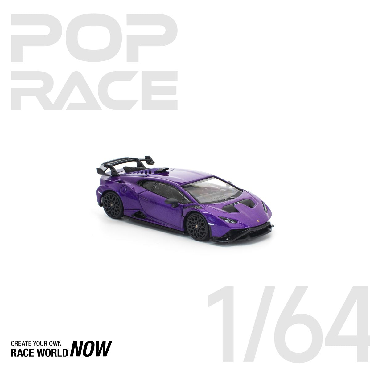 LAMBORGHINI HURACAN STO VIOLA PASIFAE BY POP RACE - PRE ORDER