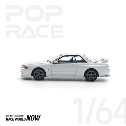 NISSAN SKYLINE GT-R R32 – CRYSTAL WHITE by POP Race