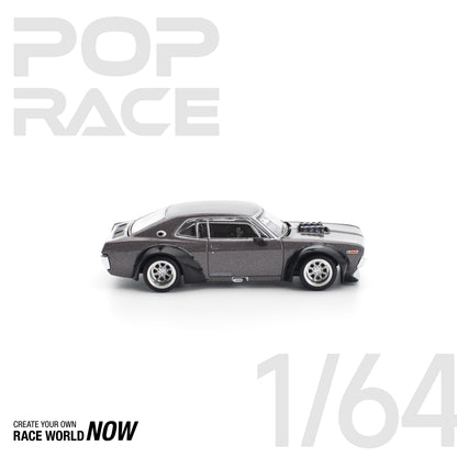 POP RACE 1:64 LAUREL C130 METALLIC GREY NEW TOOLING