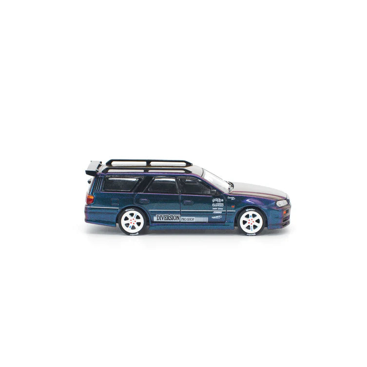 NISSAN STAGEA MAGIC PURPLE - POP RACE
