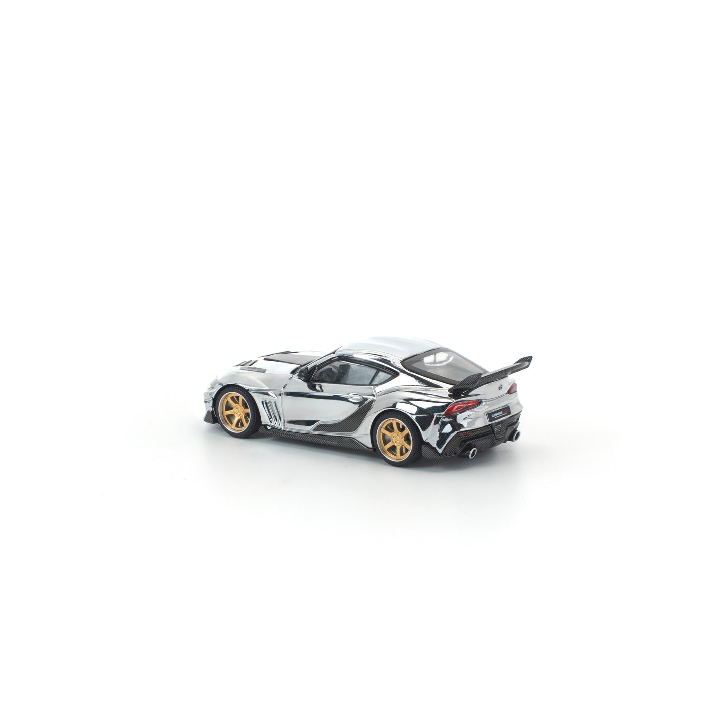 POP RACE 1/64 - DARWIN PRO 66G WBK SUPRA A90 SILVER CHROME - PR640492