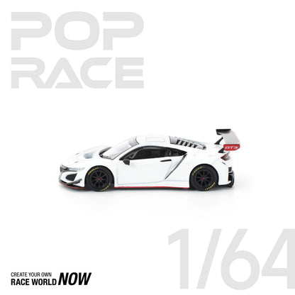 POP RACE 1:64 HONDA NSX GT3 EVO22 – WHITE - PRE ORDER