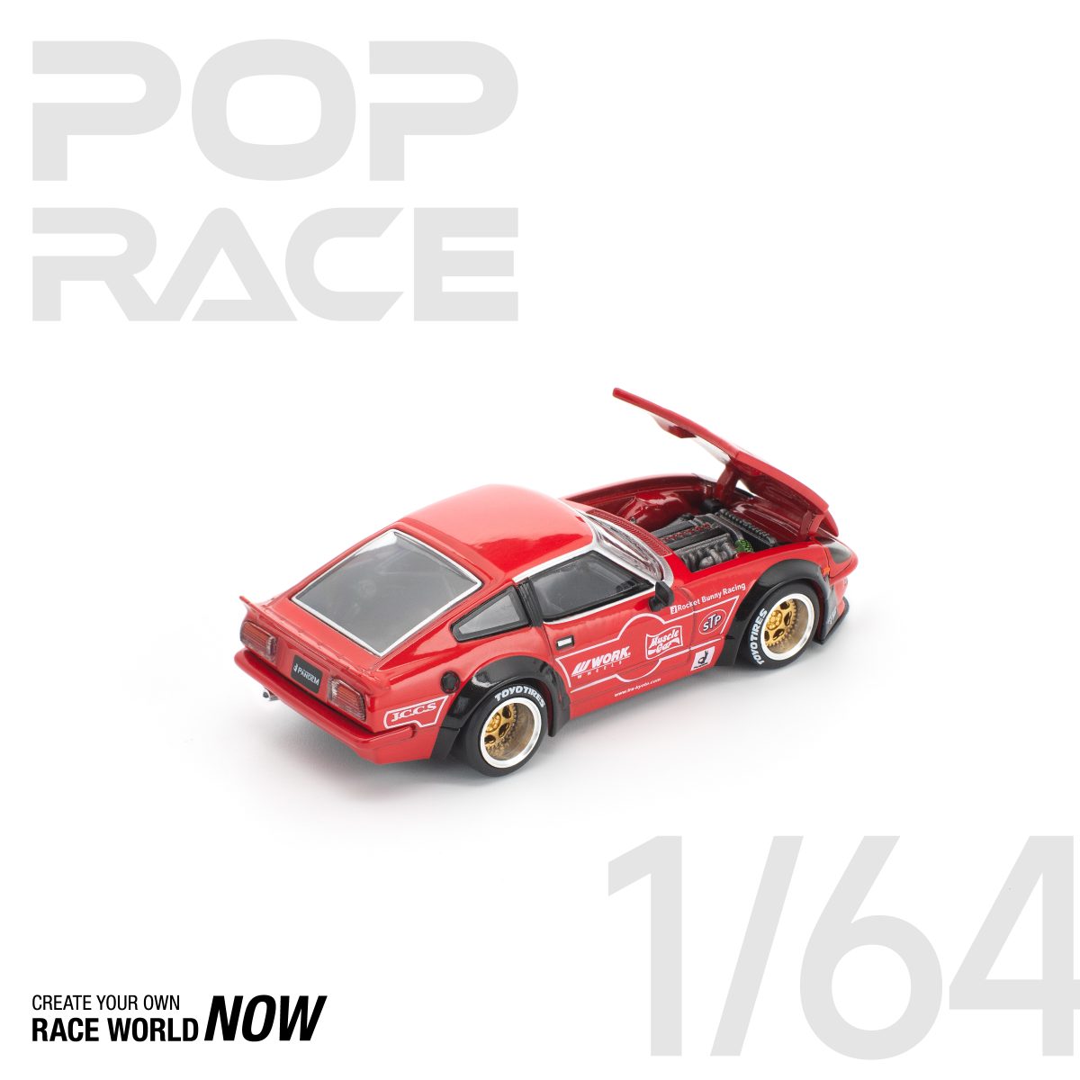 PANDEM 280ZX RED NEW TOOLING BY POP RACE - PRE ORDER