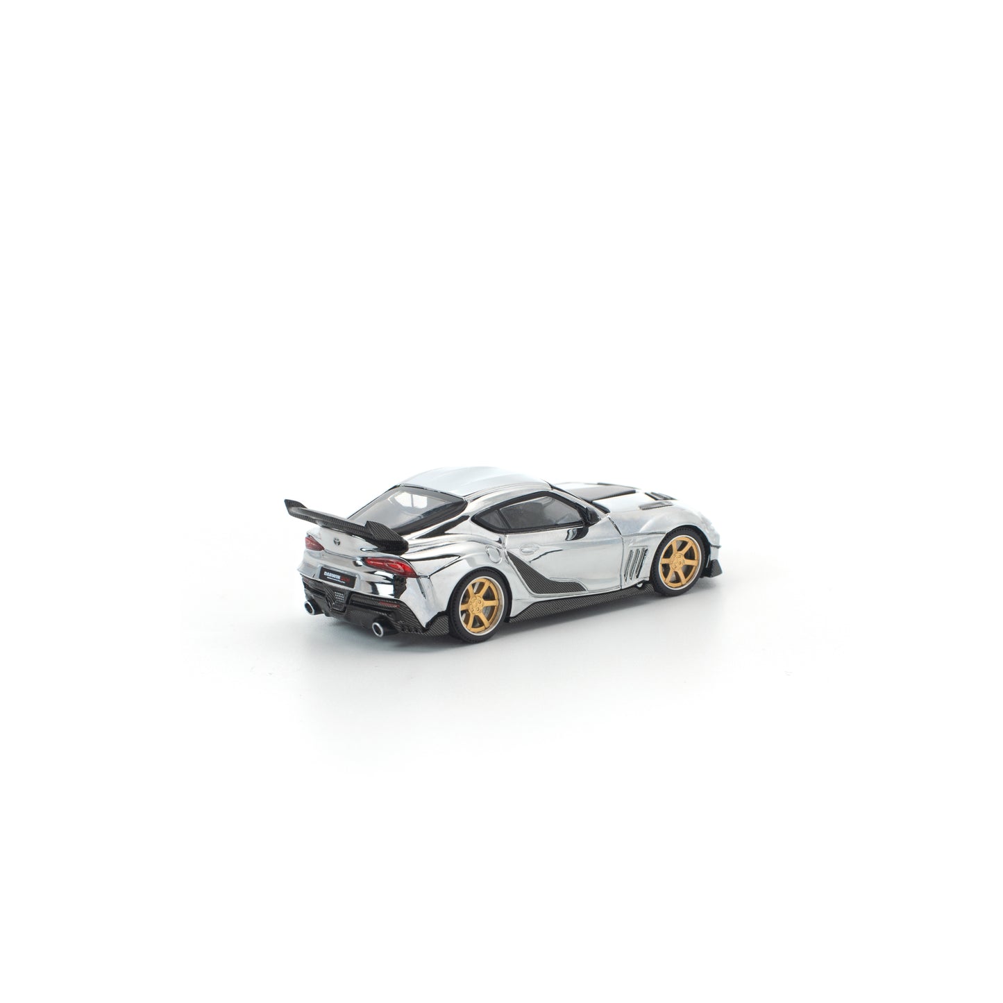 POP RACE 1/64 - DARWIN PRO 66G WBK SUPRA A90 SILVER CHROME - PR640492