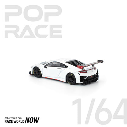 POP RACE 1:64 HONDA NSX GT3 EVO22 – WHITE - PRE ORDER