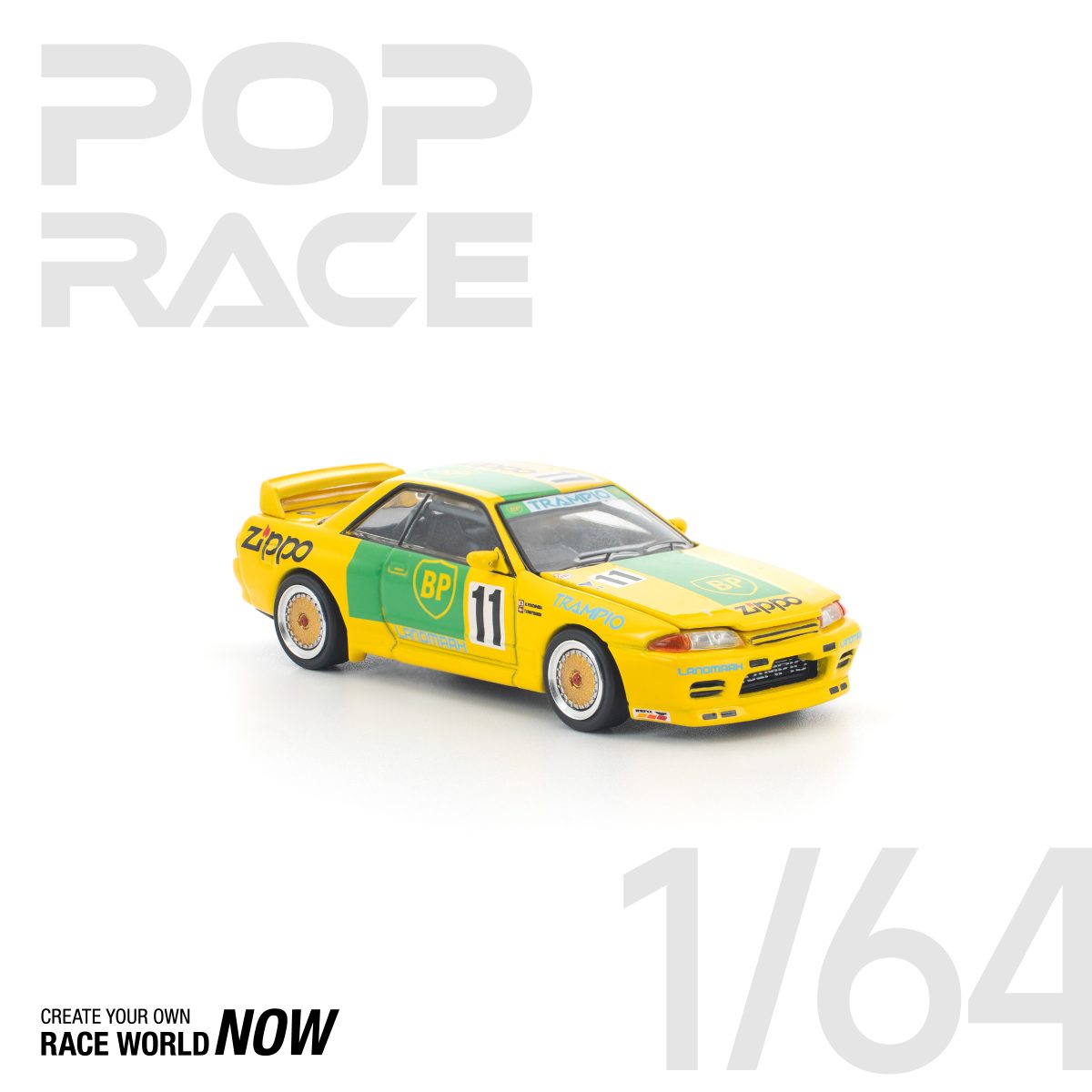 POP RACE 1:64 GT-R R32 GROUP A 1992 - PRE ORDER