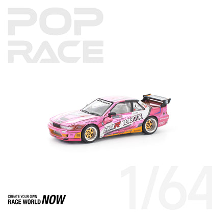 POP RACE 1:64 PANDEM S13 EVA RT PRODUCTION MODEL CUSTOM TYPE-08 EVA RACING x 1087X