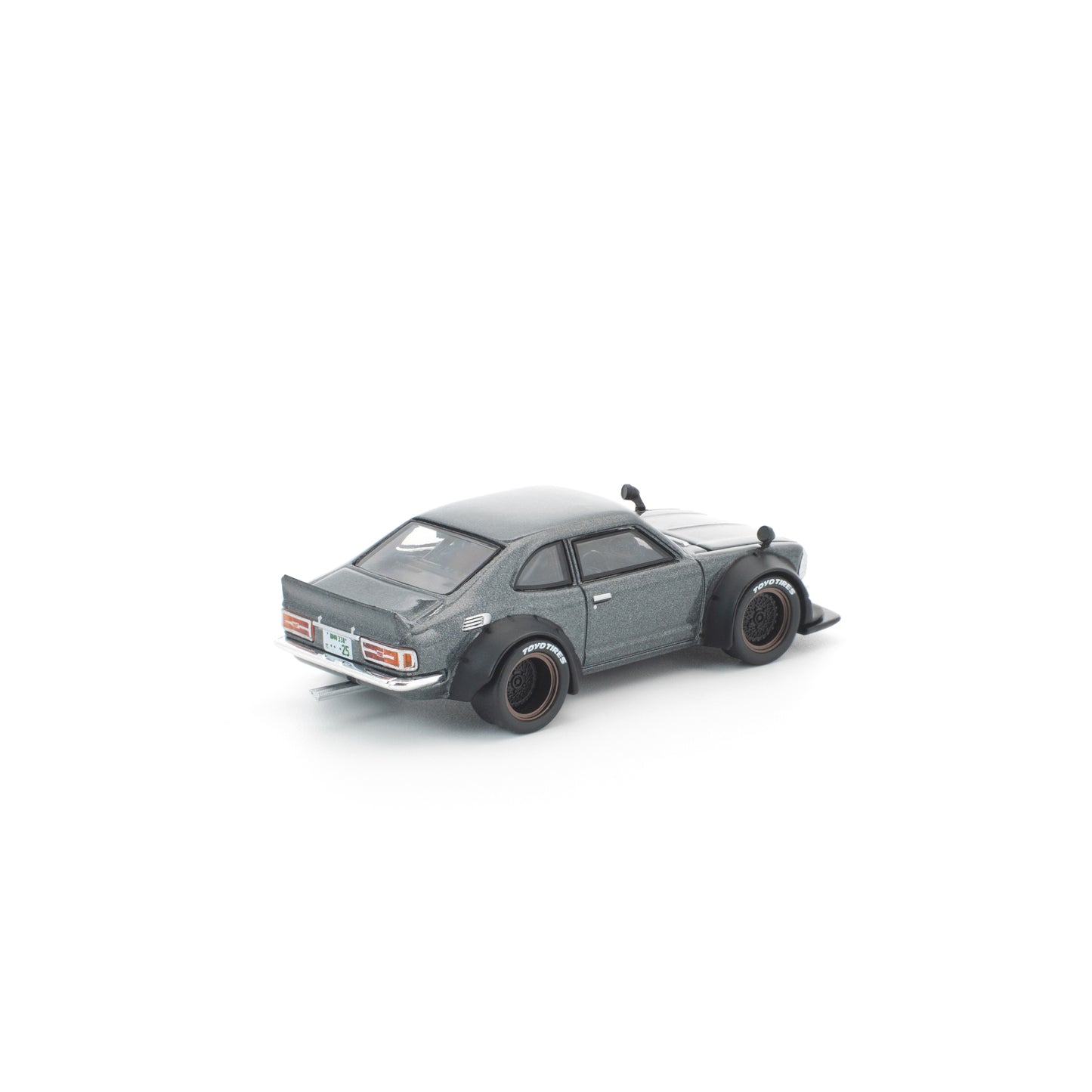 POP RACE 1/64 - TOYOTA COROLLA KE 25 MATTE GREY - PR640305