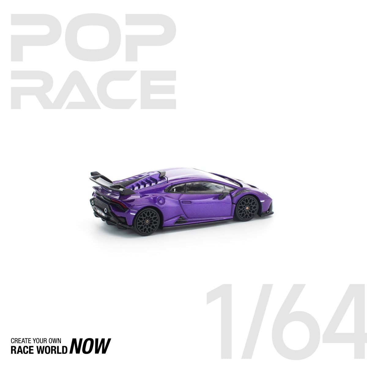 LAMBORGHINI HURACAN STO VIOLA PASIFAE BY POP RACE - PRE ORDER