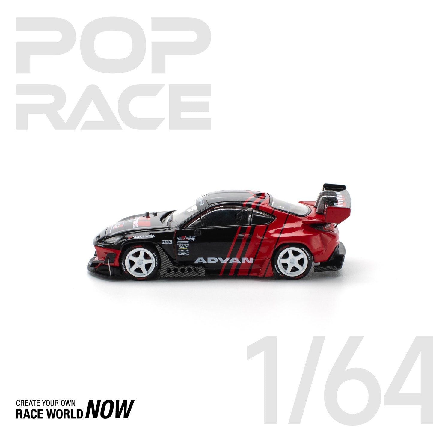 POP RACE 1:64 PANDEM GR86 – ADVAN - PRE ORDER