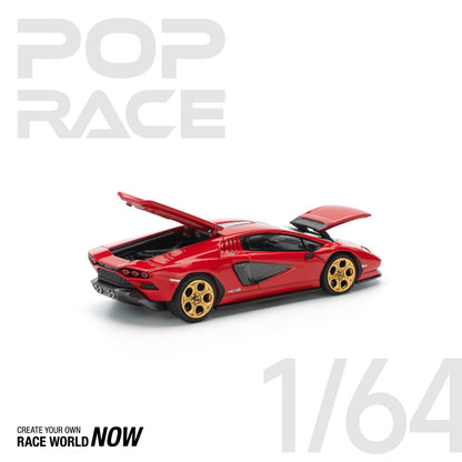 POP RACE 1:64 LAMBORGHINI COUNTACH LPI-800 – ROSSO - PRE ORDER