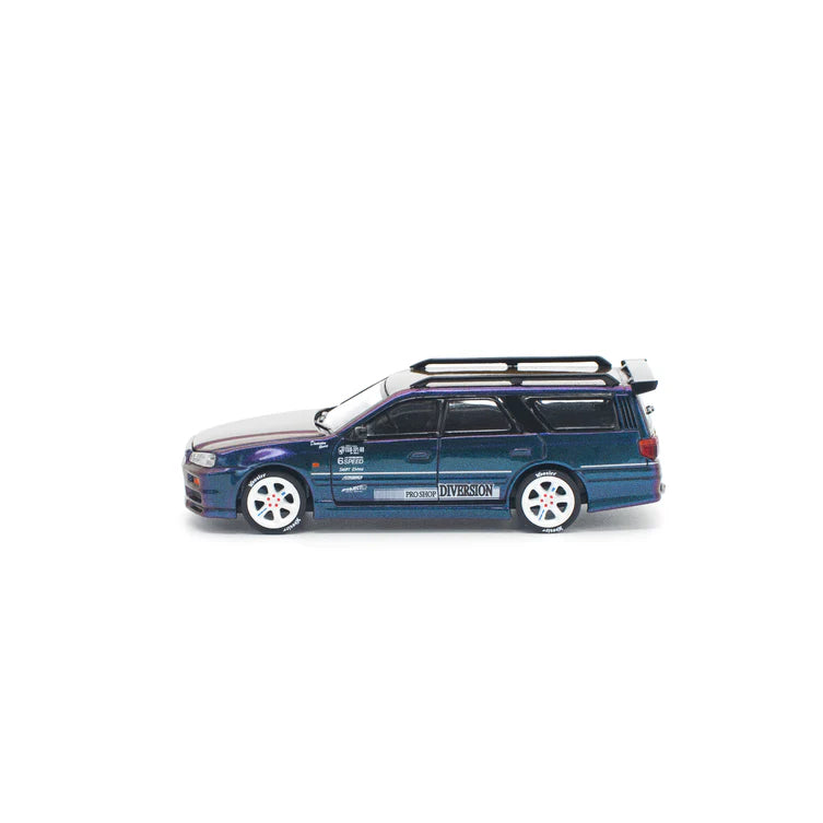 NISSAN STAGEA MAGIC PURPLE - POP RACE