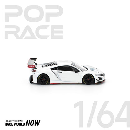 POP RACE 1:64 HONDA NSX GT3 EVO22 – WHITE - PRE ORDER