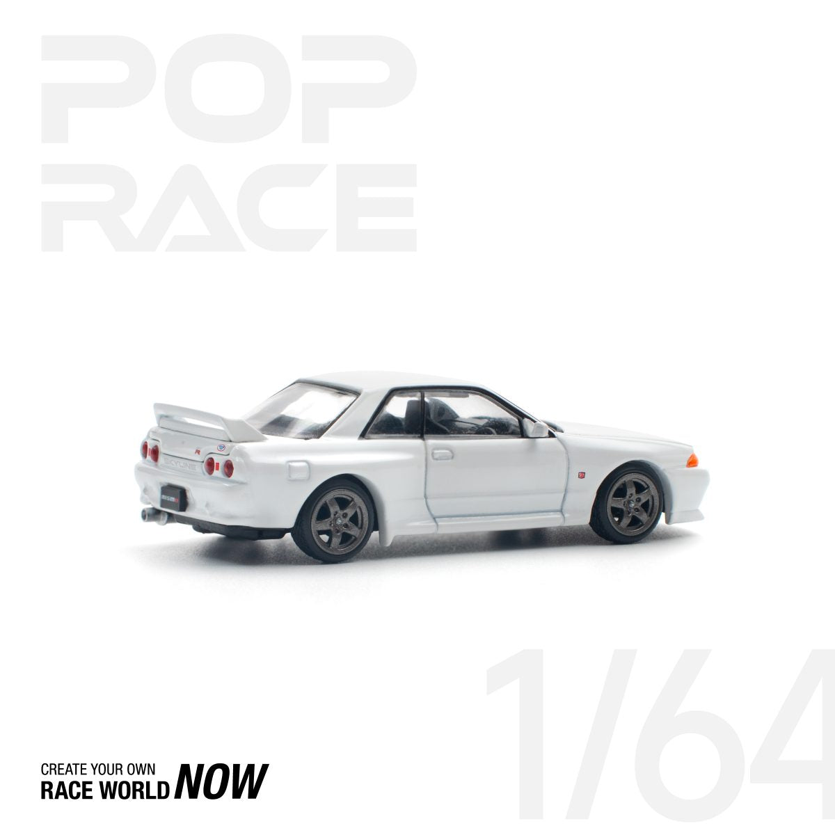NISSAN SKYLINE GT-R R32 – CRYSTAL WHITE by POP Race