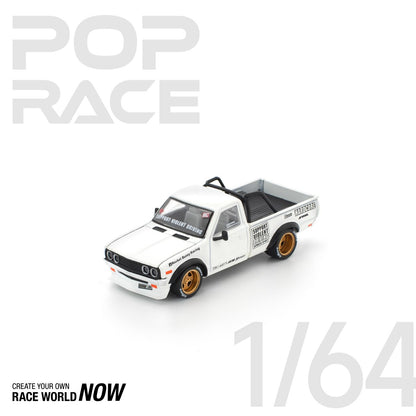 PANDEM DATSUN 620 WHITE BY POP RACE - PRE ORDER