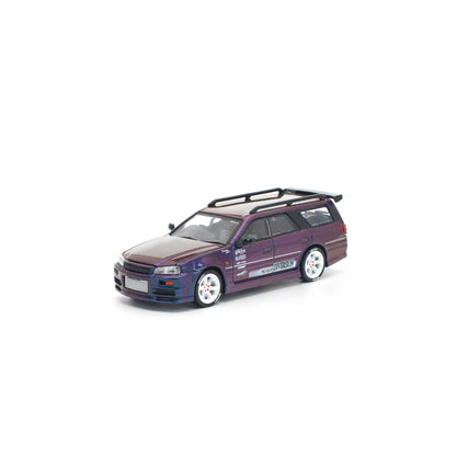 NISSAN STAGEA MAGIC PURPLE - POP RACE