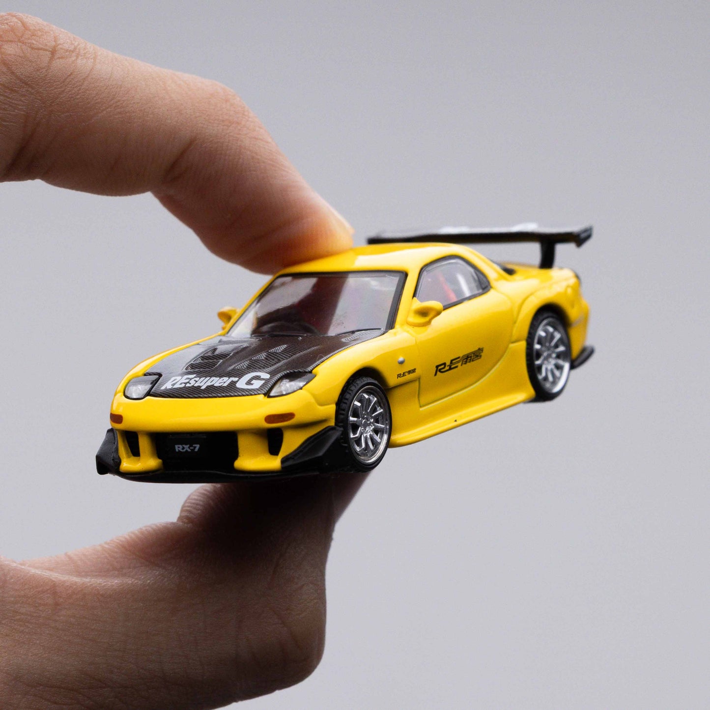 POP RACE MAZDA RX-7 (FD3S) RE-AMEMIYA WIDEBODY – YELLOW