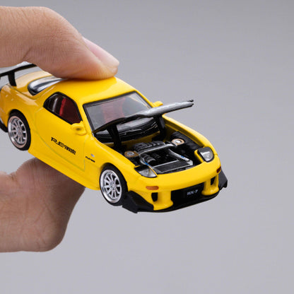 POP RACE MAZDA RX-7 (FD3S) RE-AMEMIYA WIDEBODY – YELLOW