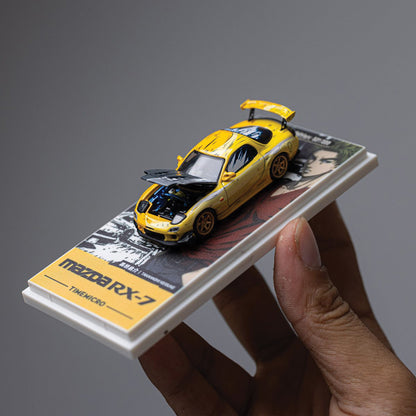 MAZDA RX-7 RAIN PALACE FIRST TEXT D COMIC VERSION CONTAINER SET