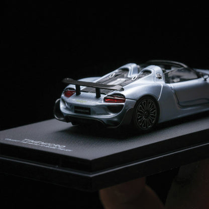 PORSCHE 918- SILVER – TIME MICRO