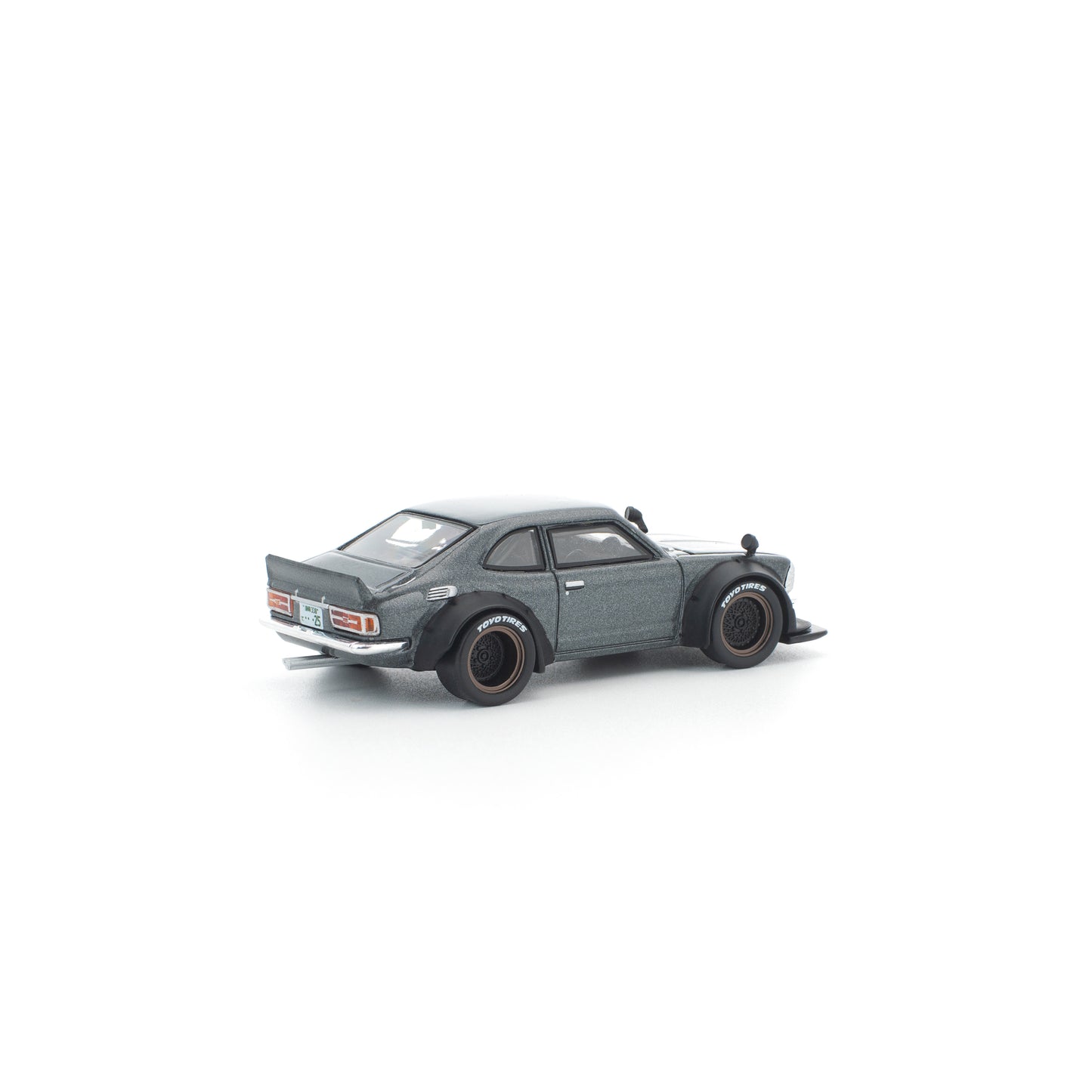 POP RACE 1/64 - TOYOTA COROLLA KE 25 MATTE GREY - PR640305