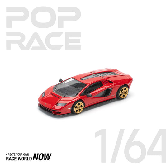 POP RACE 1:64 LAMBORGHINI COUNTACH LPI-800 – ROSSO - PRE ORDER