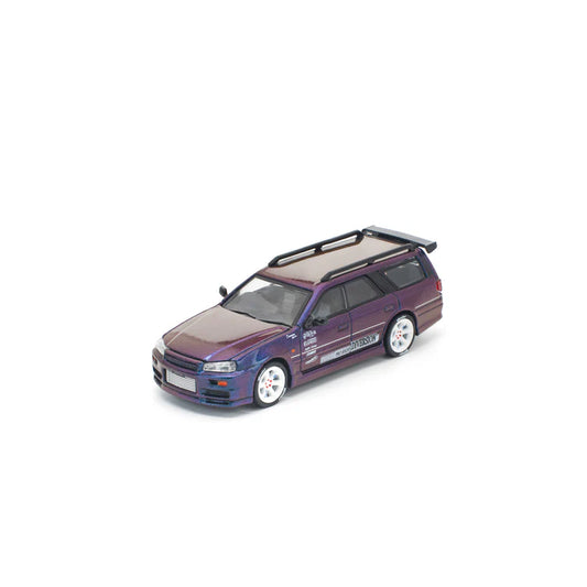 NISSAN STAGEA MAGIC PURPLE - POP RACE