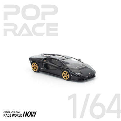 LAMBORGHINI COUNTACH LPI 800-4 DEEP BLACK BY POP RACE - PRE ORDER