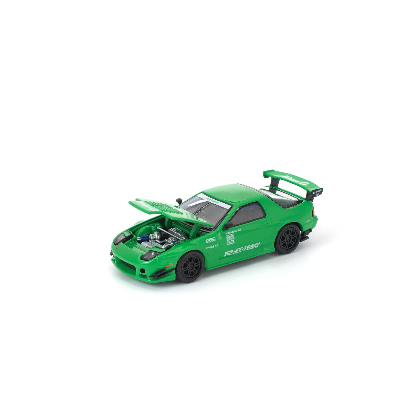 POP RACE 1/64 - MAZDA RX7 (FC3S) RE-AMEMIYA GREEN