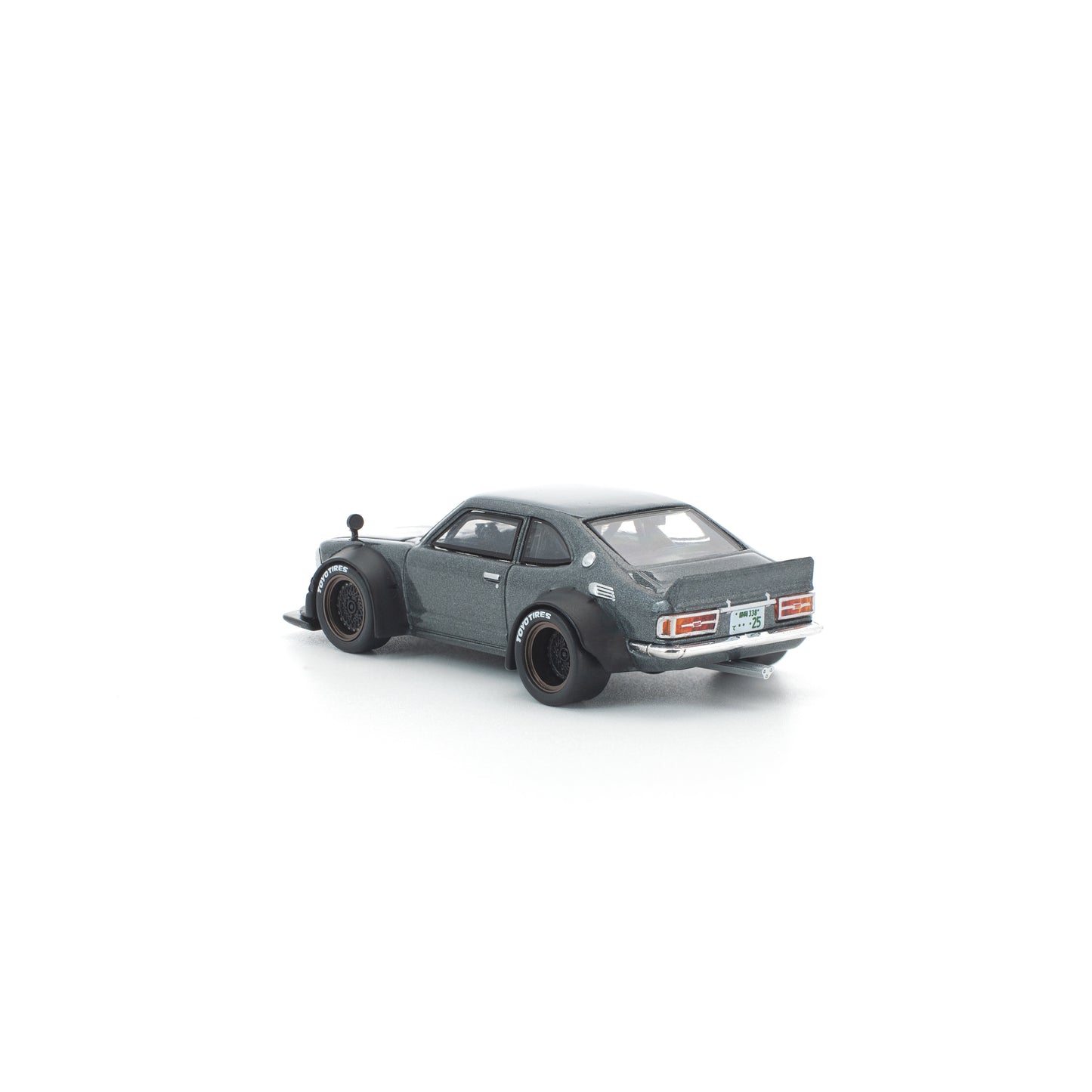 POP RACE 1/64 - TOYOTA COROLLA KE 25 MATTE GREY - PR640305
