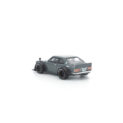 POP RACE 1/64 - TOYOTA COROLLA KE 25 MATTE GREY - PR640305