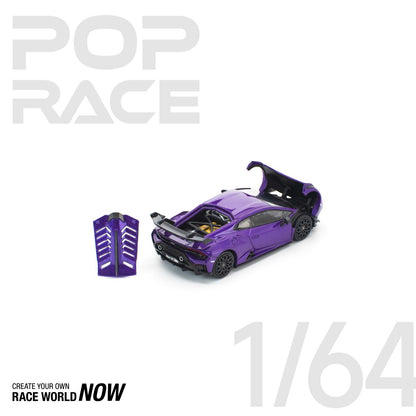 LAMBORGHINI HURACAN STO VIOLA PASIFAE BY POP RACE - PRE ORDER