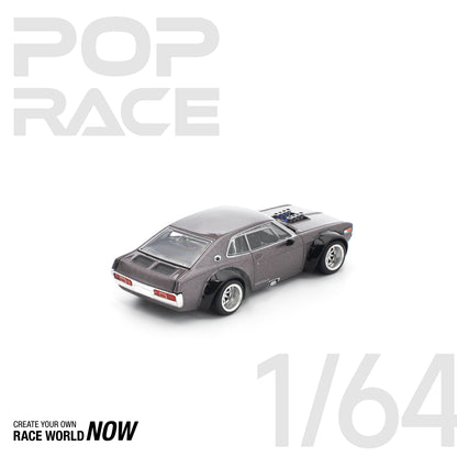 POP RACE 1:64 LAUREL C130 METALLIC GREY NEW TOOLING