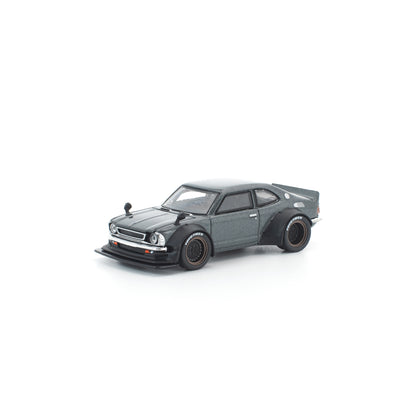 POP RACE 1/64 - TOYOTA COROLLA KE 25 MATTE GREY - PR640305