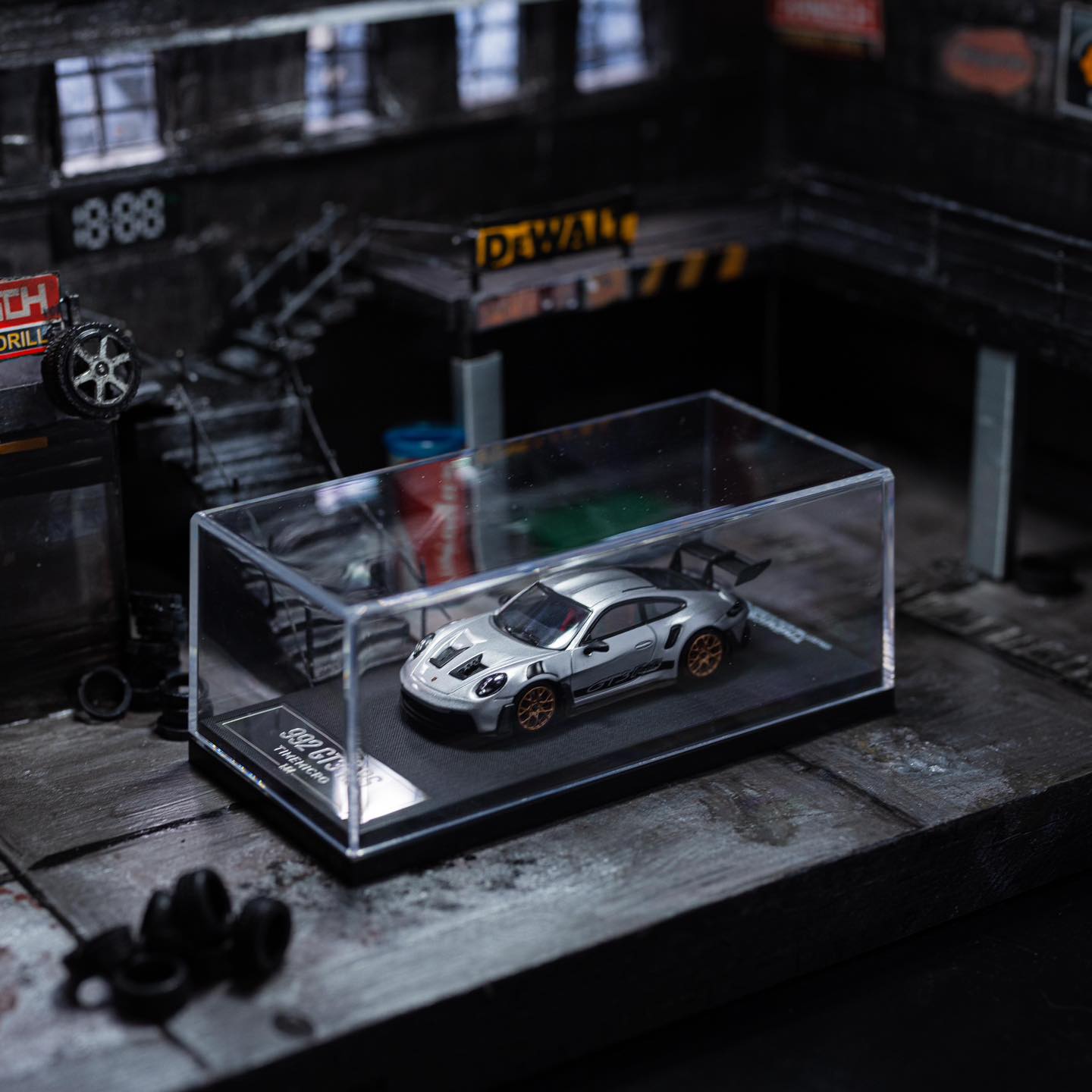 PORSCHE992 GT3 RS SILVER